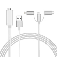 UPERFECT 3 IN 1 "I-O-S/Andriod to HDTV" Cable | UPERFECT UPERFECT