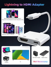 Compatible For Iphone Ipad Ipod To Portable Monitor Sd191 D1 2